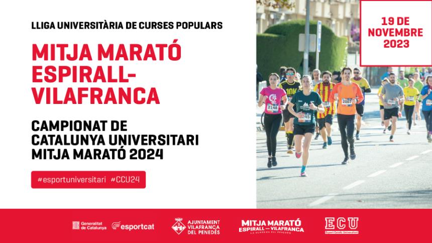 Inscripcions obertes per a la Mitja Marató Espirall - Vilafranca!